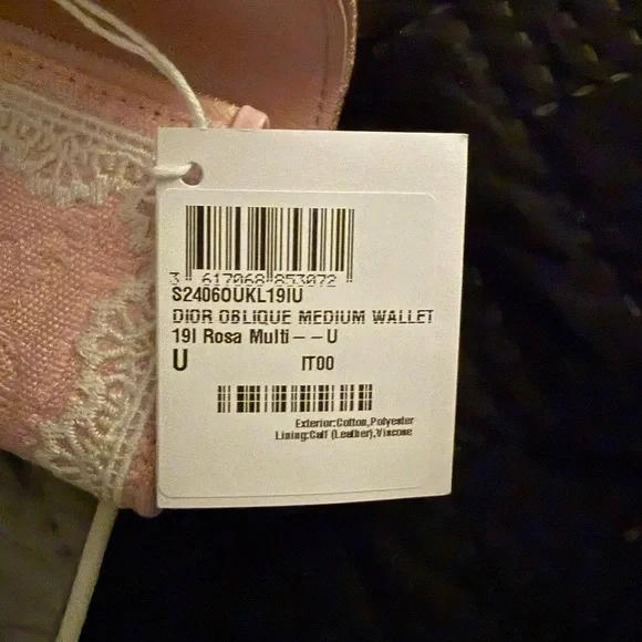 Dior Oblique glycine wallet - Picture 6 of 7